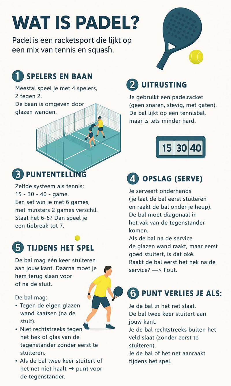 wat is padel uitgelegd